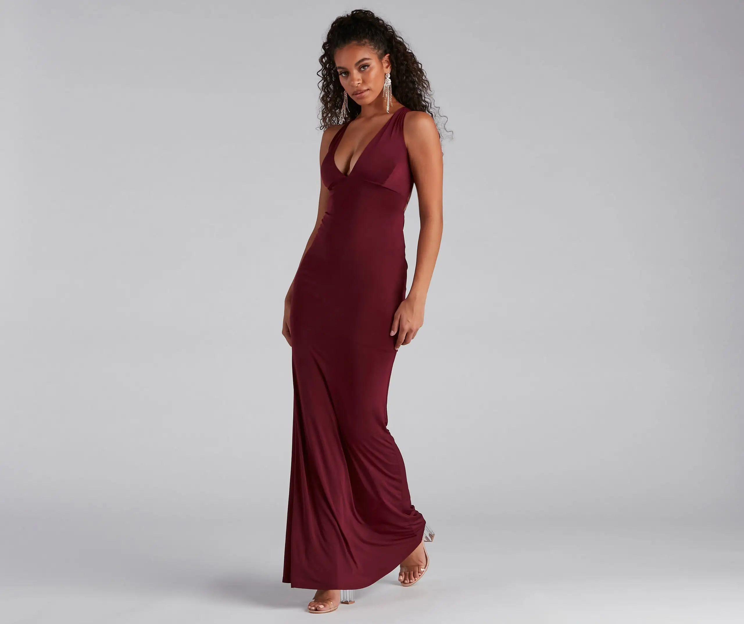 Windsor. Kelsey Halter Lace-Up Mermaid Dress 12 Windsor. Kelsey Halter Lace-Up Mermaid Dress - Image 10