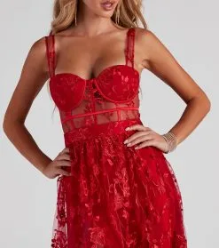 Windsor. Alina Formal Illusion Lace A-Line Dress 13 Windsor. Alina Formal Illusion Lace A-Line Dress -Formal Dresses Online Shop 05002 1584 4 1