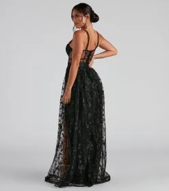 Windsor. Alina Formal Illusion Lace A-Line Dress 15 Windsor. Alina Formal Illusion Lace A-Line Dress -Formal Dresses Online Shop 05002 1585 2 94b5bbb0 9050 493a 9225 28162daa03ac 1