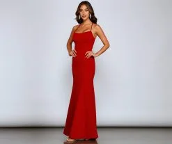 Windsor. Eden Formal Lace-Up Mermaid Dress -Formal Dresses Online Shop 05002 1701 3 d6f75ef3 1f69 4426 a71a 9e093c52ef3f