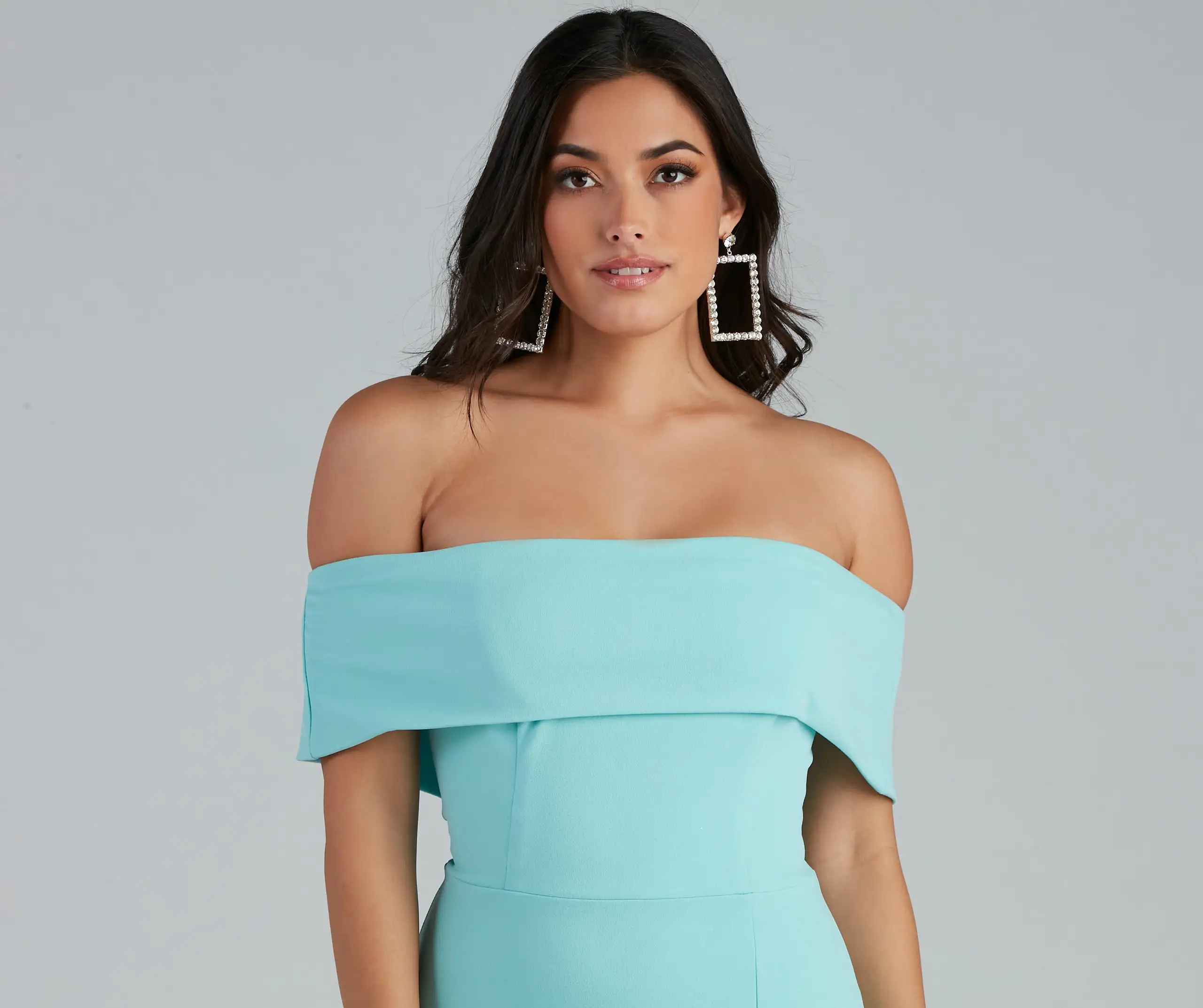 Windsor. Coralie Off Shoulder Front Slit Dress 13 Windsor. Coralie Off Shoulder Front Slit Dress - Image 11