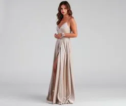 Windsor. Lizzie Formal Glitter Caged A-Line Dress -Formal Dresses Online Shop 05002 1831 3 63196913 e270 4e3d b0f7 0bdc64e4d9e3