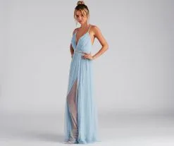 Windsor. Estrella Lace Trim A-Line Formal Dress -Formal Dresses Online Shop 05002 1887 3 3806fd6d 234c 40b9 8b1f fc82123bf706 1