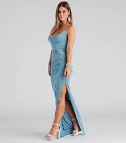 Windsor. Lillian High Slit Formal Dress -Formal Dresses Online Shop 05002 1909 3