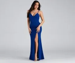 Windsor. Evanna Formal Crepe Ruched Dress 25 Windsor. Evanna Formal Crepe Ruched Dress -Formal Dresses Online Shop 05002 1935 1 7129c81c 1d32 48b9 98c5 c9e369ffa571
