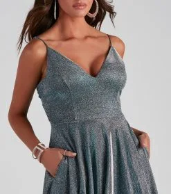 Windsor. Soleil Formal Open Back Glitter Dress 13 Windsor. Soleil Formal Open Back Glitter Dress -Formal Dresses Online Shop 05002 1983 4