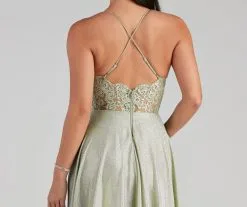 Windsor. Palmer Formal Glitter Lace Dress -Formal Dresses Online Shop 05002 1994 5 842b637f 0446 48a1 8e28 2811731864a3