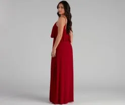 Windsor. Mailyn Chiffon Ruffled Formal Dress -Formal Dresses Online Shop 05002 2045 2 9cb715d3 00d7 47a0 9ffd 68cb0b5e8f33