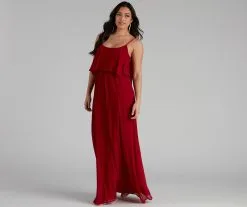 Windsor. Mailyn Chiffon Ruffled Formal Dress -Formal Dresses Online Shop 05002 2045 4 0ca7c348 c6ef 4d69 af2c 391cb70c1d66