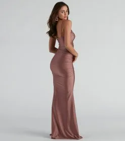 Windsor. Cece Formal Square Neck Long Dress -Formal Dresses Online Shop 05002 2057 2