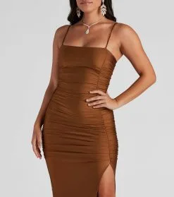 Windsor. Cece Formal Square Neck Long Dress -Formal Dresses Online Shop 05002 2069 4