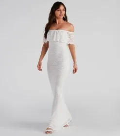 Windsor. Kourtney Formal Lace Mermaid Dress