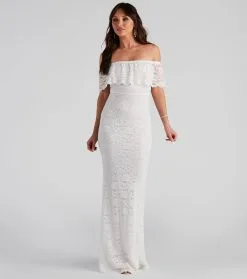 Windsor. Kourtney Formal Lace Mermaid Dress -Formal Dresses Online Shop 05002 2113 4