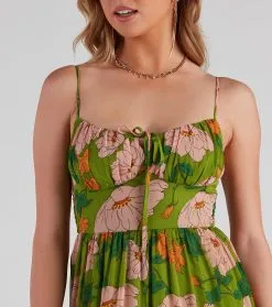 Windsor. Valerie Tiered Floral Printed Dress -Formal Dresses Online Shop 05002 2116 4