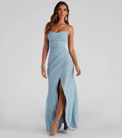 Windsor. Tillie Formal Corset Crepe Dress