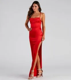 Windsor. Luna Formal High Slit Dress -Formal Dresses Online Shop 05002 2137 3 3a3c68ac a6cd 45e3 9696 7cdba862bfb0