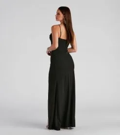 Windsor. Tillie Formal Corset Crepe Dress -Formal Dresses Online Shop 05002 2140 2