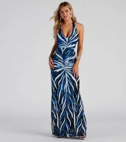 Windsor. Jailene Formal Sequin Halter Dress -Formal Dresses Online Shop 05002 2212 1 05cc098f f78f 4c2e 96d7 2c2e2542f52c