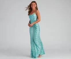 Windsor. Amara Sequin A-Line Dress -Formal Dresses Online Shop 05002 2223 3