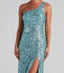 Windsor. Lyla Formal One-Shoulder Sequin Dress -Formal Dresses Online Shop 05002 2228 4 78eabe93 a9d2 461c a295 3f2f607ee2b2