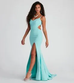 Windsor. Maves Formal High Slit Mermaid Dress -Formal Dresses Online Shop 05002 2236 3