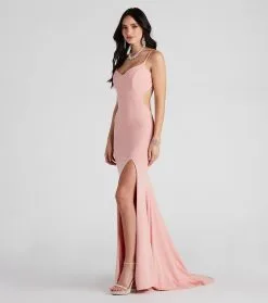 Windsor. Maves Formal High Slit Mermaid Dress -Formal Dresses Online Shop 05002 2244 3