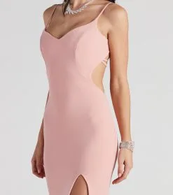 Windsor. Maves Formal High Slit Mermaid Dress -Formal Dresses Online Shop 05002 2244 4