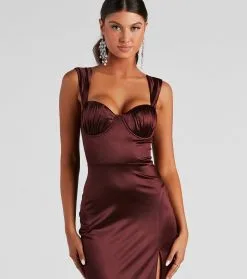 Windsor. Catrina Formal Satin Sweetheart Dress 17 Windsor. Catrina Formal Satin Sweetheart Dress -Formal Dresses Online Shop 05002 2265 4 dce38977 f47f 4223 a386 d29e2c0c4a8d