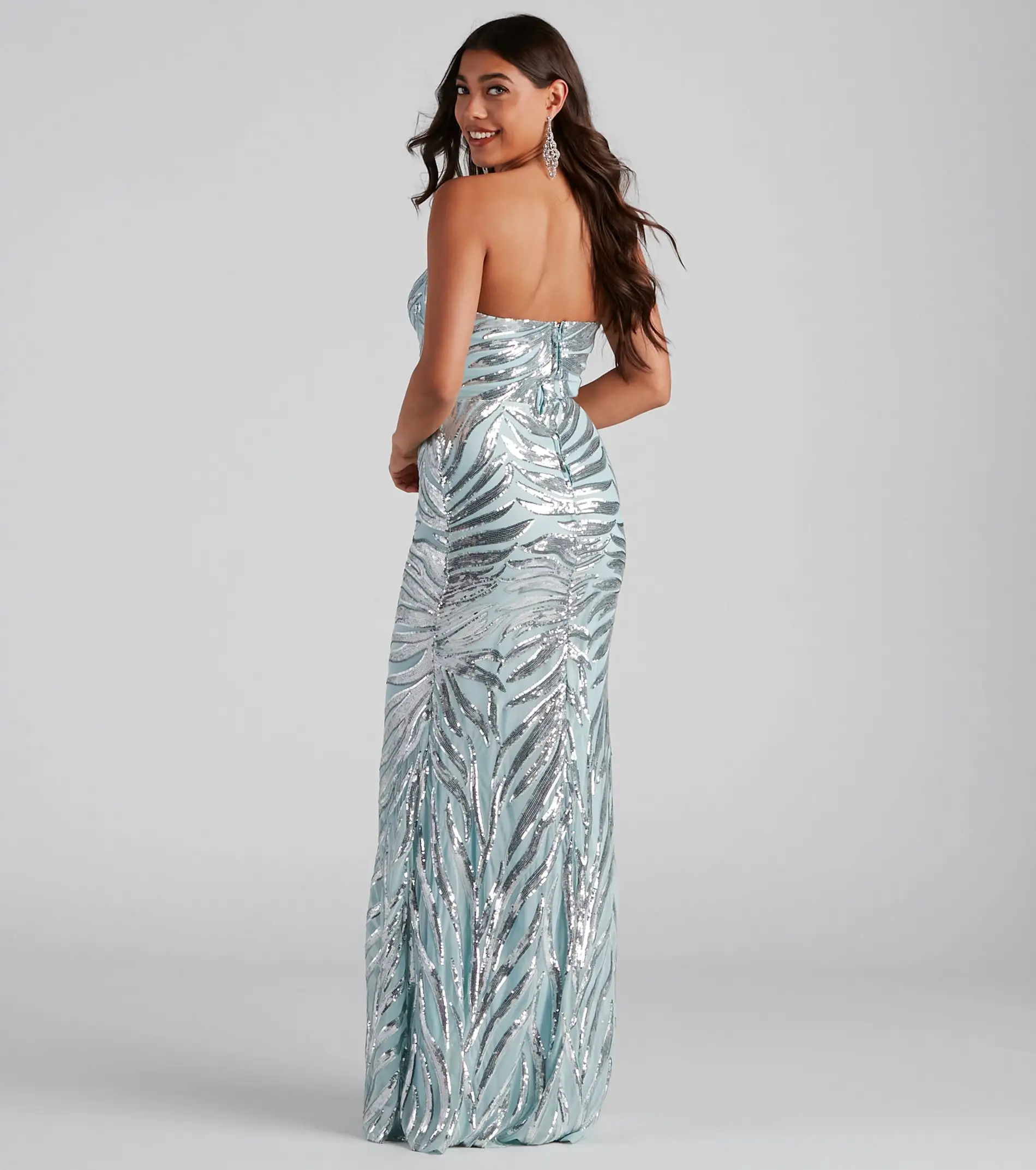 Windsor. Elliana Sequin Mermaid Dress 4 Windsor. Elliana Sequin Mermaid Dress - Image 2