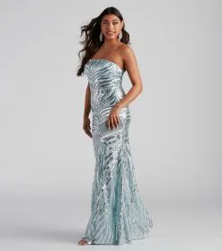 Windsor. Elliana Sequin Mermaid Dress 8 Windsor. Elliana Sequin Mermaid Dress -Formal Dresses Online Shop 05002 2324 3