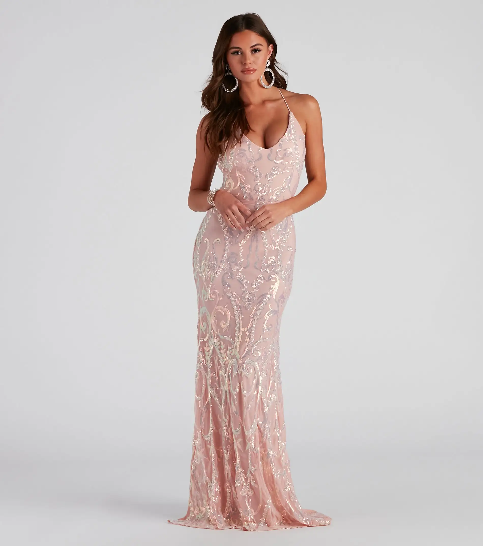 Windsor. Roxie Formal Sequin Long Dress 3 Windsor. Roxie Formal Sequin Long Dress
