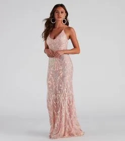 Windsor. Roxie Formal Sequin Long Dress 8 Windsor. Roxie Formal Sequin Long Dress -Formal Dresses Online Shop 05002 2361 3 1