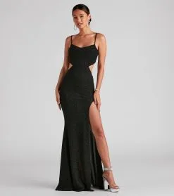 Windsor. Victoria Formal Glitter Long Dress