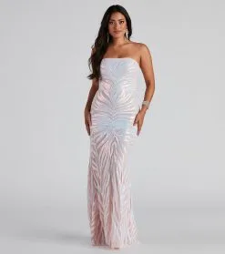 Windsor. Keishla Formal Sequin Strapless Dress -Formal Dresses Online Shop 05002 2407 3 224dcb70 c640 441a b581 e9552f89eb48