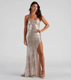 Windsor. Becka Formal Sequin Long Dress