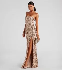 Windsor. Kinsley Formal Sequin Mermaid Dress -Formal Dresses Online Shop 05002 2453 3 77594bb1 4ee5 425c 91ac 6f6728b1ba1f