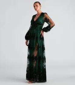 Windsor. Evelyn Formal Plunge A-Line Dress -Formal Dresses Online Shop 05002 2465 1