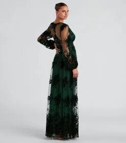 Windsor. Evelyn Formal Plunge A-Line Dress -Formal Dresses Online Shop 05002 2465 2