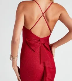 Windsor. Linda Formal Glitter Ruffled Dress -Formal Dresses Online Shop 05002 2474 4 1