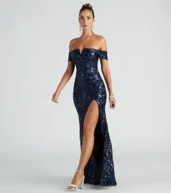 Windsor. Carter Sequin Scroll A-Line Formal Dress -Formal Dresses Online Shop 05002 2503 2 badf960c 2594 4283 bafa 21c5c37d745a