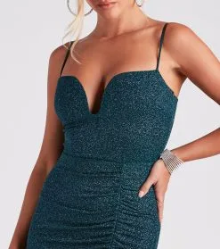 Windsor. Trinity Formal High Slit Glitter Dress -Formal Dresses Online Shop 05002 2510 4 0a600f39 54b8 4128 ad5f aeff7d70d0ca