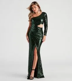 Windsor. Brooke Formal Sequin Mermaid Dress -Formal Dresses Online Shop 05002 2538 3