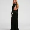 Windsor. Julian Formal Velvet Rhinestone Trim Dress -Formal Dresses Online Shop 05002 2611 1 650438cf 98a9 465e a1df 887820201f70