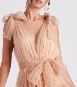 Windsor. Mabelle Formal Tulle A-Line Dress -Formal Dresses Online Shop 05002 2976 4