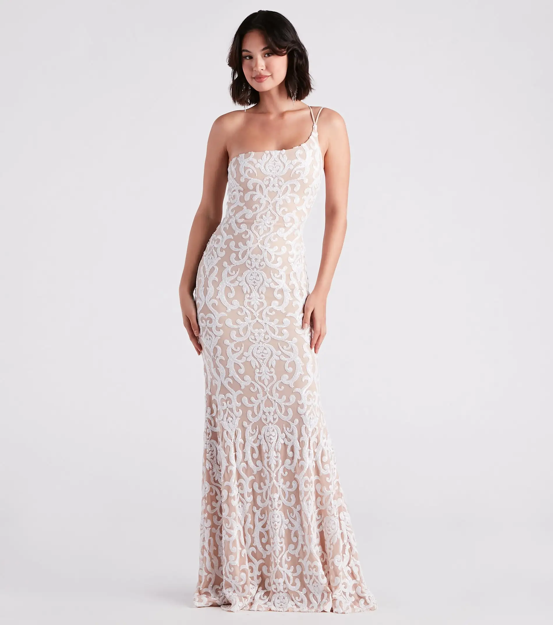 Windsor. Leighton Formal Sequin Mermaid Dress 3 Windsor. Leighton Formal Sequin Mermaid Dress
