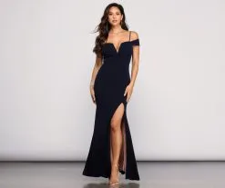 Windsor. Mallory Formal Off The Shoulder Dress -Formal Dresses Online Shop 05002 3284 1