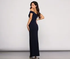Windsor. Mallory Formal Off The Shoulder Dress -Formal Dresses Online Shop 05002 3284 4 8da69905 b016 4442 87db b96b0e464975
