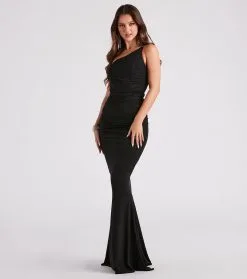 Windsor. Maria Formal Glitter Open Back Mermaid Dress -Formal Dresses Online Shop 05002 3975 3