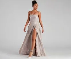 Windsor. Denice Corset A-Line Wrap Formal Dress -Formal Dresses Online Shop 05002 4829 3