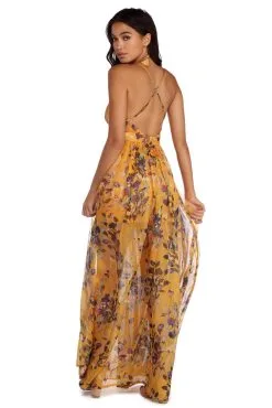 Windsor. Leanna My Sunshine Floral Dress -Formal Dresses Online Shop 05002 5902 3 7b1cb134 cc69 4952 800e 5f6f98ec7ded